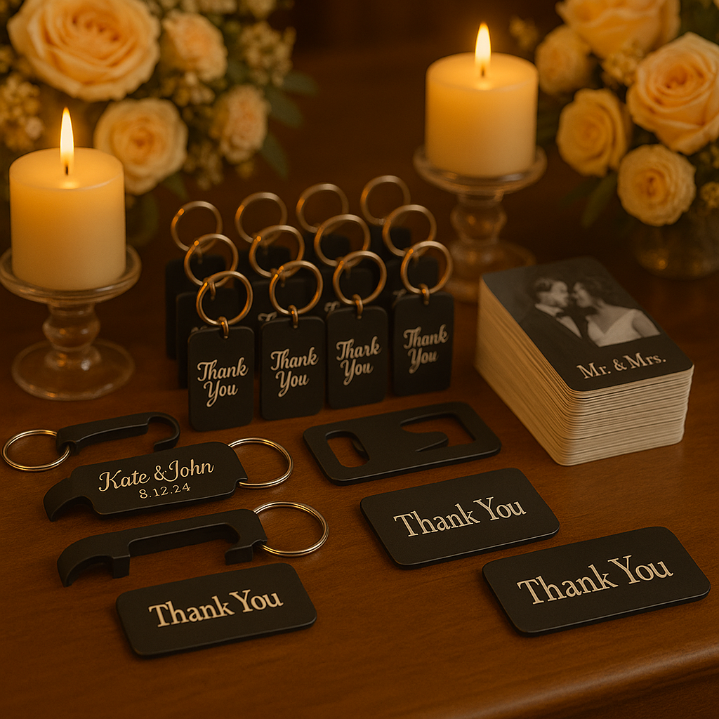 Why Engraved Gifts Make the Best Wedding Favors
