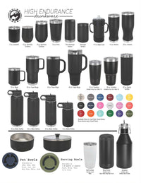 Engraved Drinkware - 24 Pieces