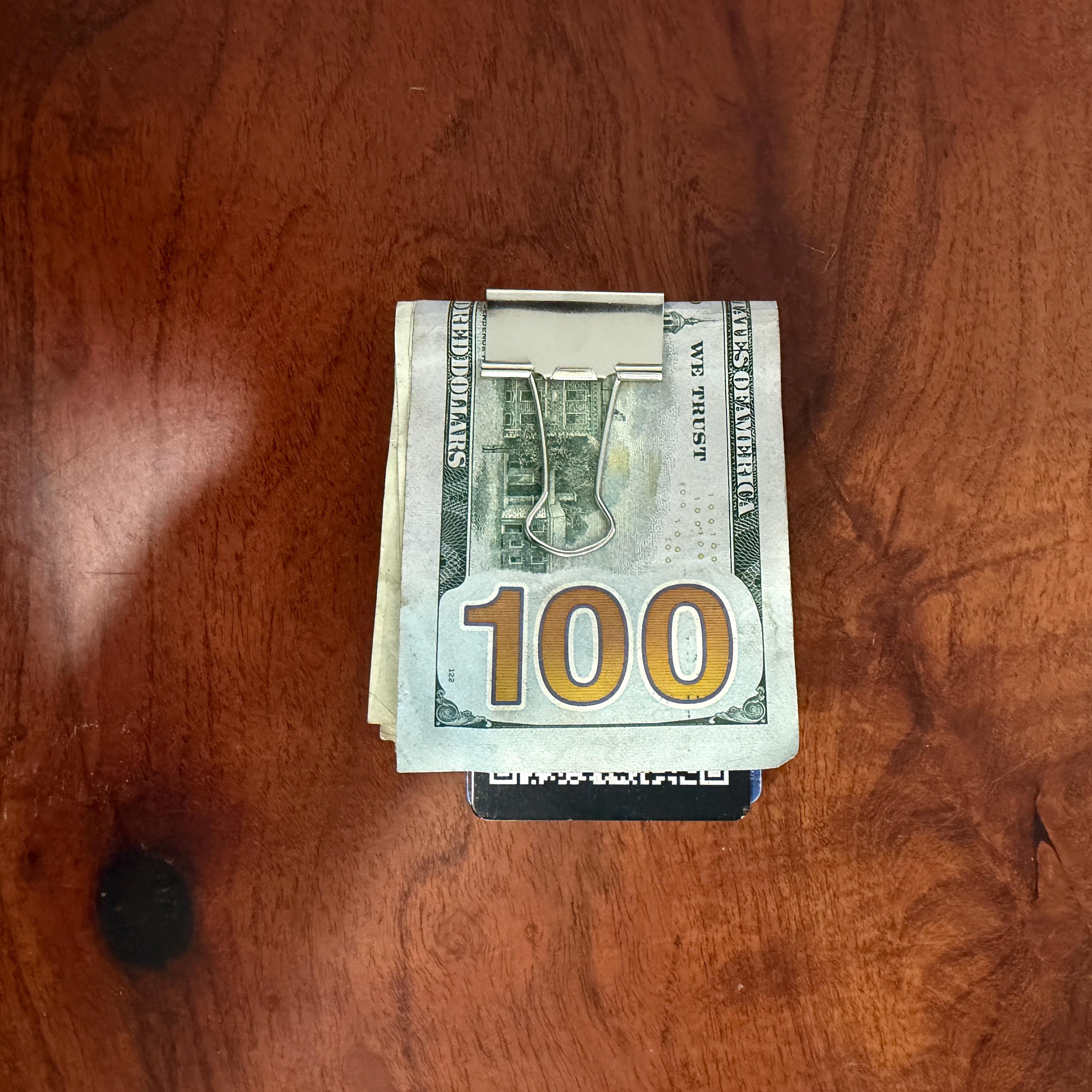 Money Clip, Custom Engraved Gold Money Clip, Personalized Monogram Cash Clip