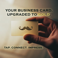 Google Review NFC Card | Tap to Review Card | Laser Engraved Metal