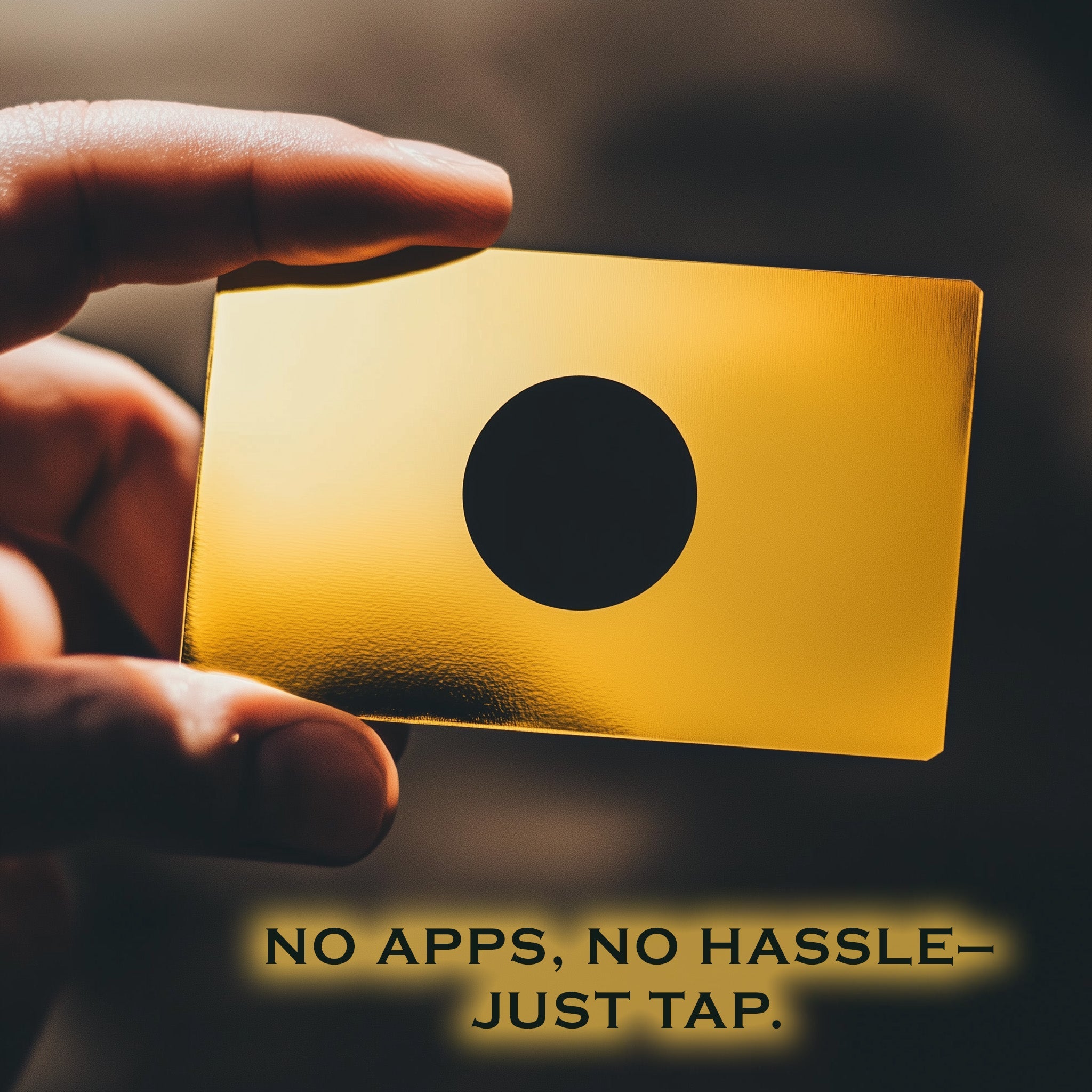 Google Review NFC Card | Tap to Review Card | Laser Engraved Metal