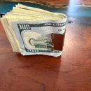 Money Clip, Custom Engraved Gold Money Clip, Personalized Monogram Cash Clip