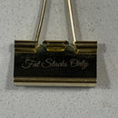 Money Clip, Custom Engraved Gold Money Clip, Personalized Monogram Cash Clip