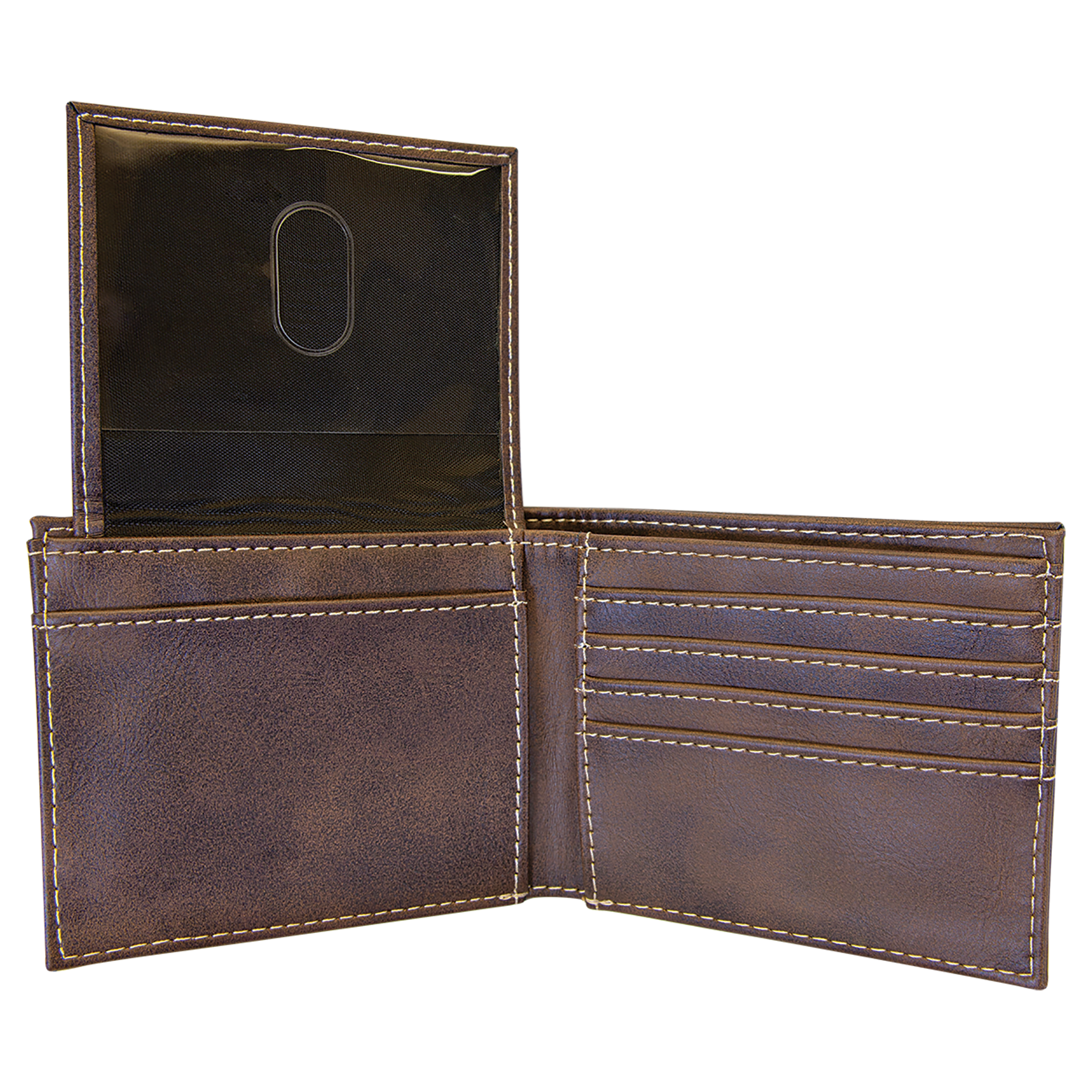 Men's Bifold Leather Wallet - GalacticLasers