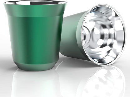 Green 80ml Espresso Mug (Set of 2)