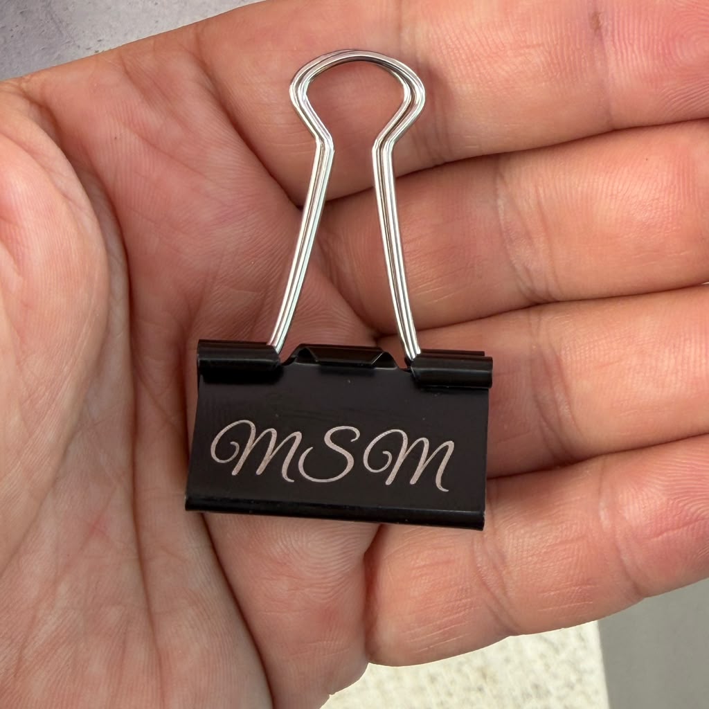 Engraved Money Clip | Personalized Gold, Silver or Black Cash Clip