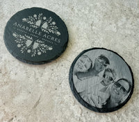 Engraved Slate Coaster