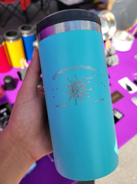 Custom engraved 4-in-1 drink insulator fits cans bottles and cups - GalacticLasers