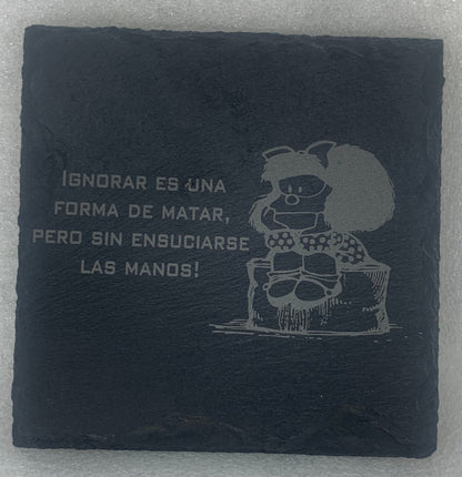 Engraved Slate Coaster - GalacticLasers