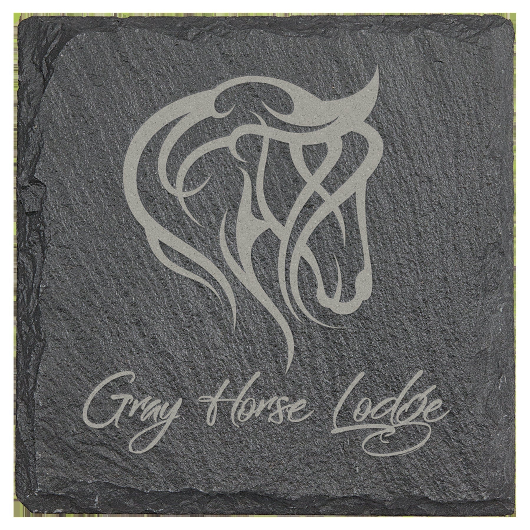 Engraved Slate Coaster